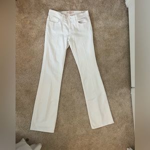 Tory Burch white jeans